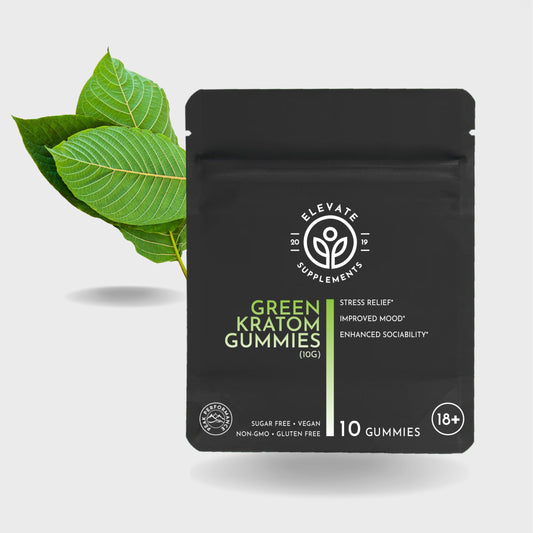 Green Kratom Gummies - Elevate Supplements