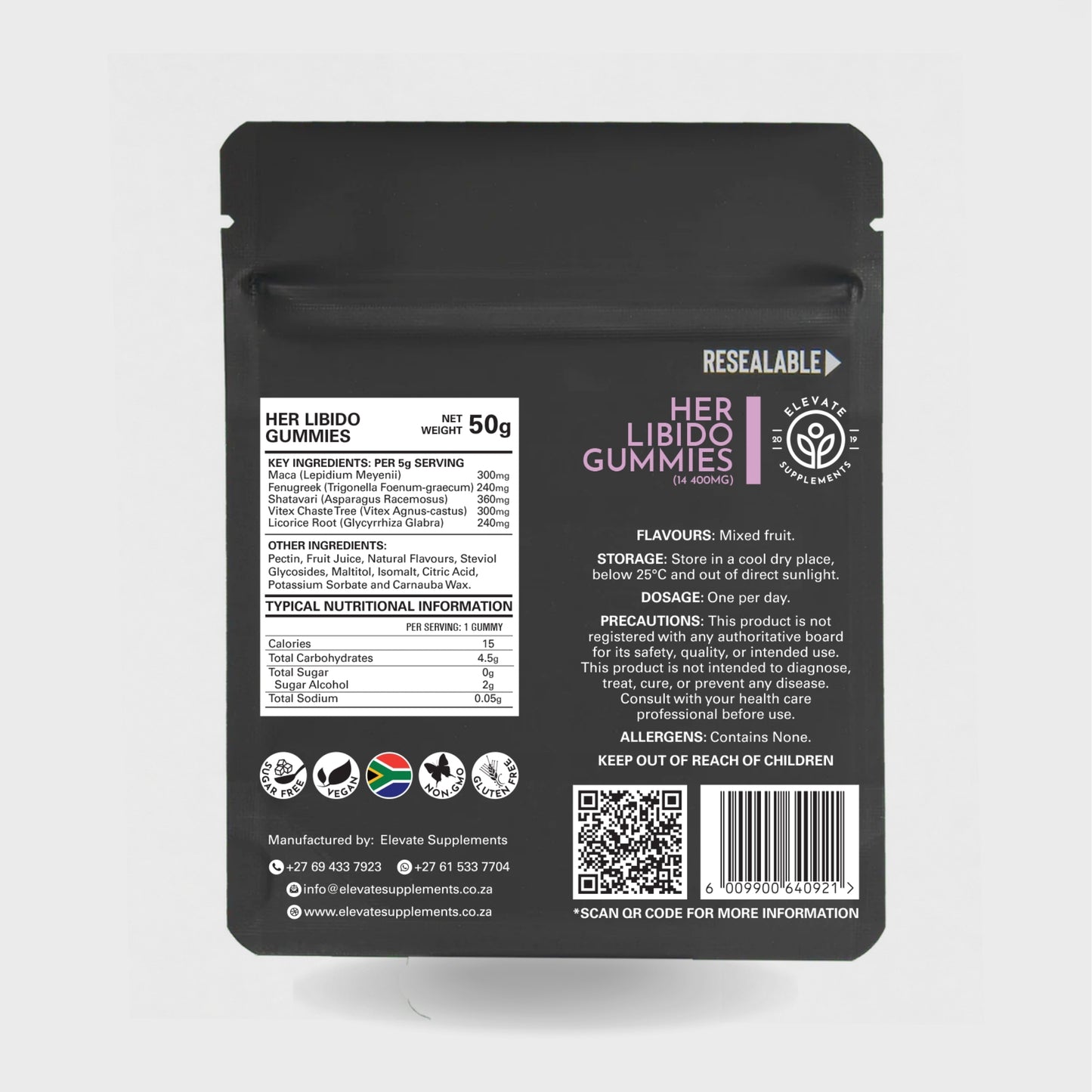 Her Libido Gummies - Elevate Supplements