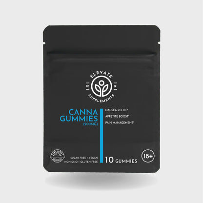 Full-Spectrum Botanical Extract Gummies 10-gummy pouch, front
